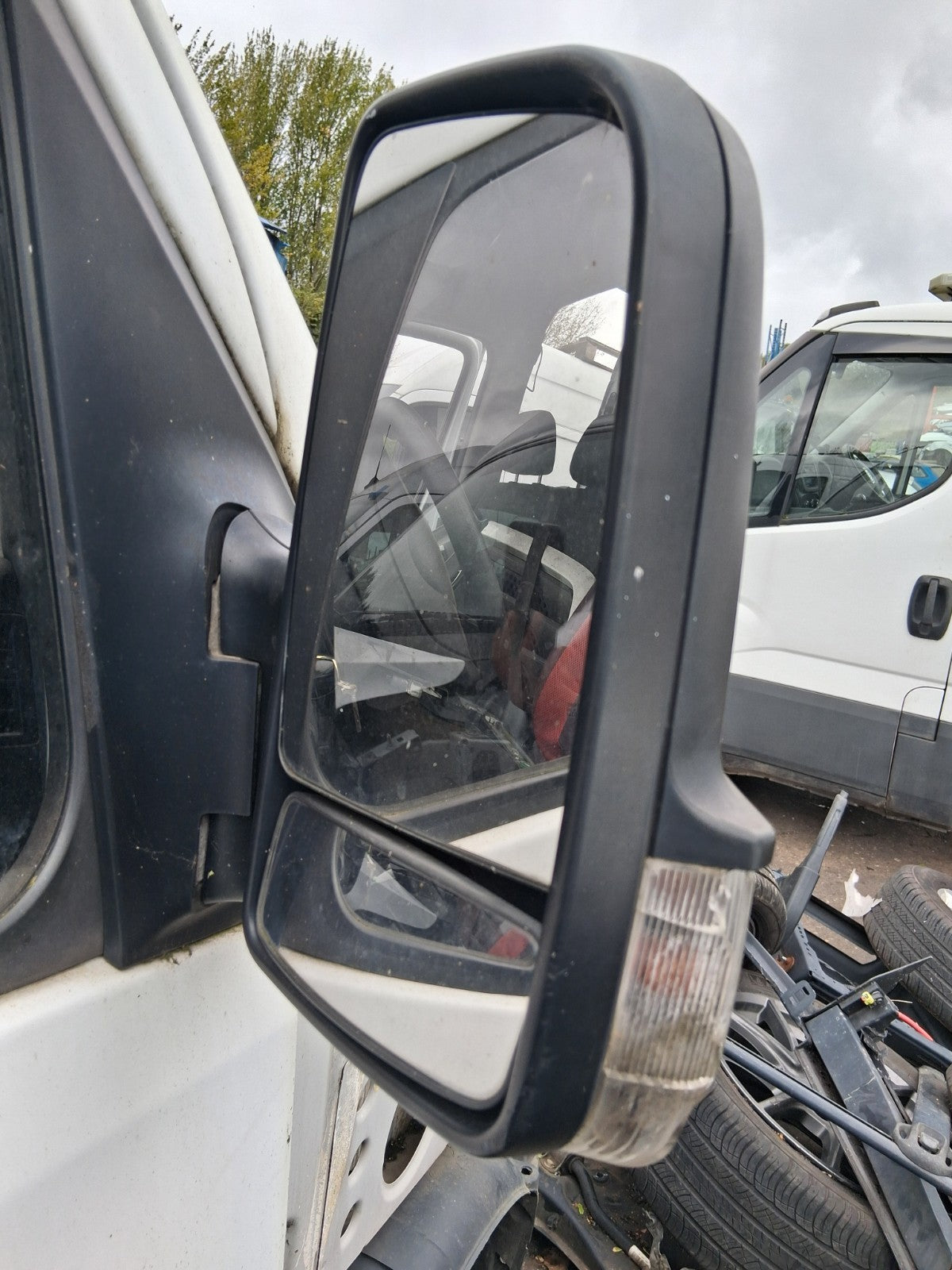 2016 MERCEDES SPRINTER MK2 W906 OSF DRIVER SIDE RIGHT WING MIRROR BLACK