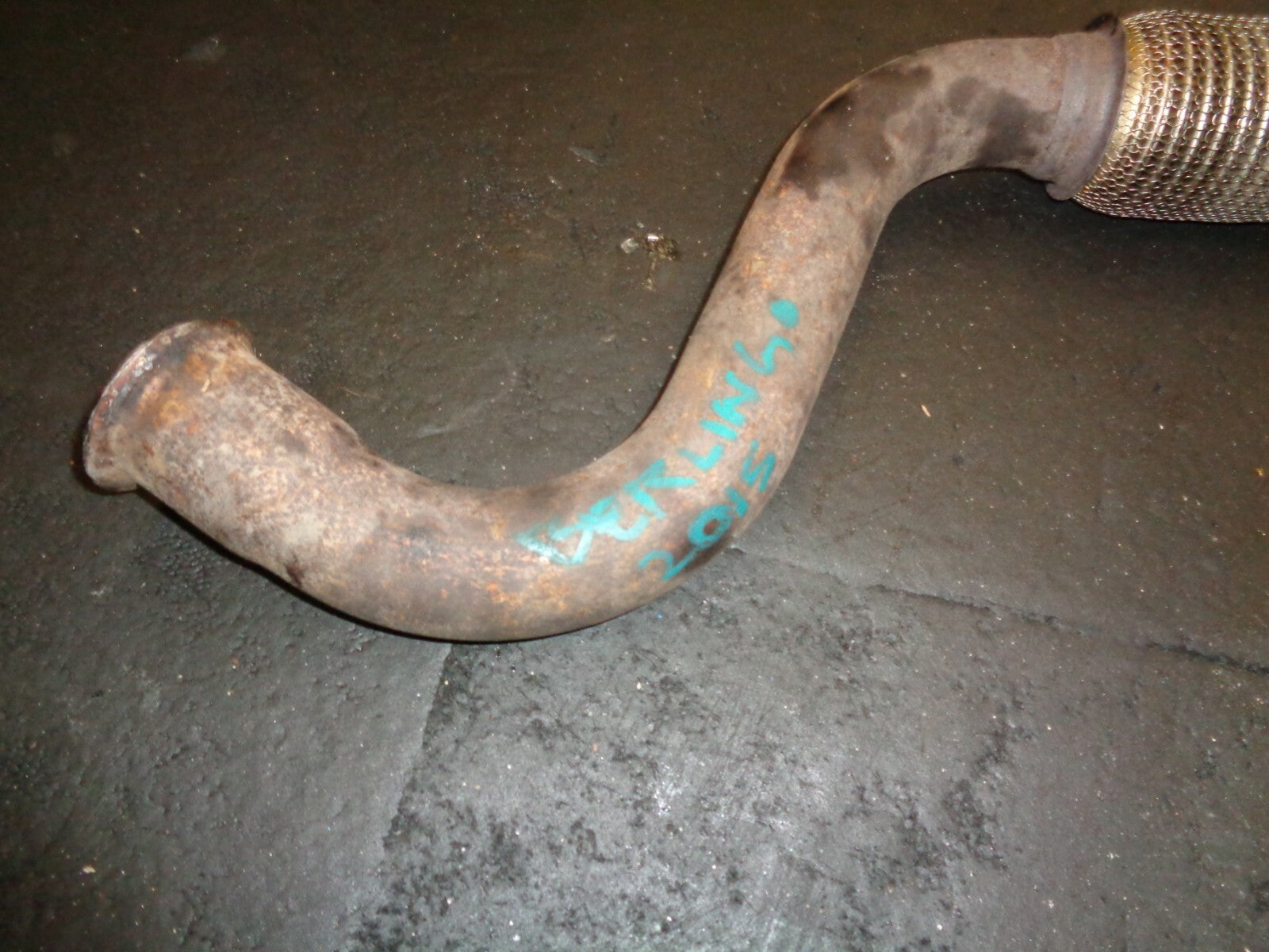 CITROEN BERLINGO 2015 MK2 1.6 HDI DIESEL EXHAUST PIPE FRONT FLEXI