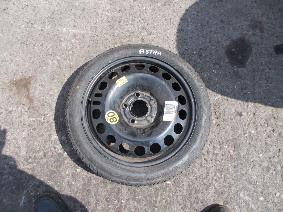 2004 VAUXHALL ASTRA H CONTINENTAL 16 INCH 5 STUD SPARE WHEEL 115/70 R16 2160132