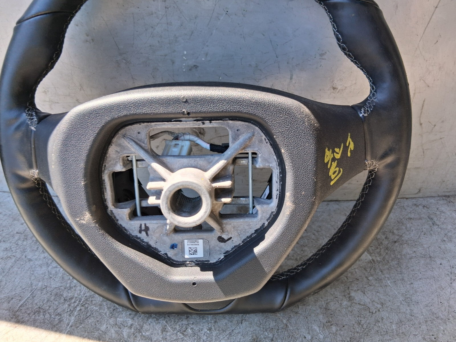 VAUXHALL CORSA F 2021 MULTIFUNCTIONAL HEATED LEATHER STEERING WHEEL 647390300A