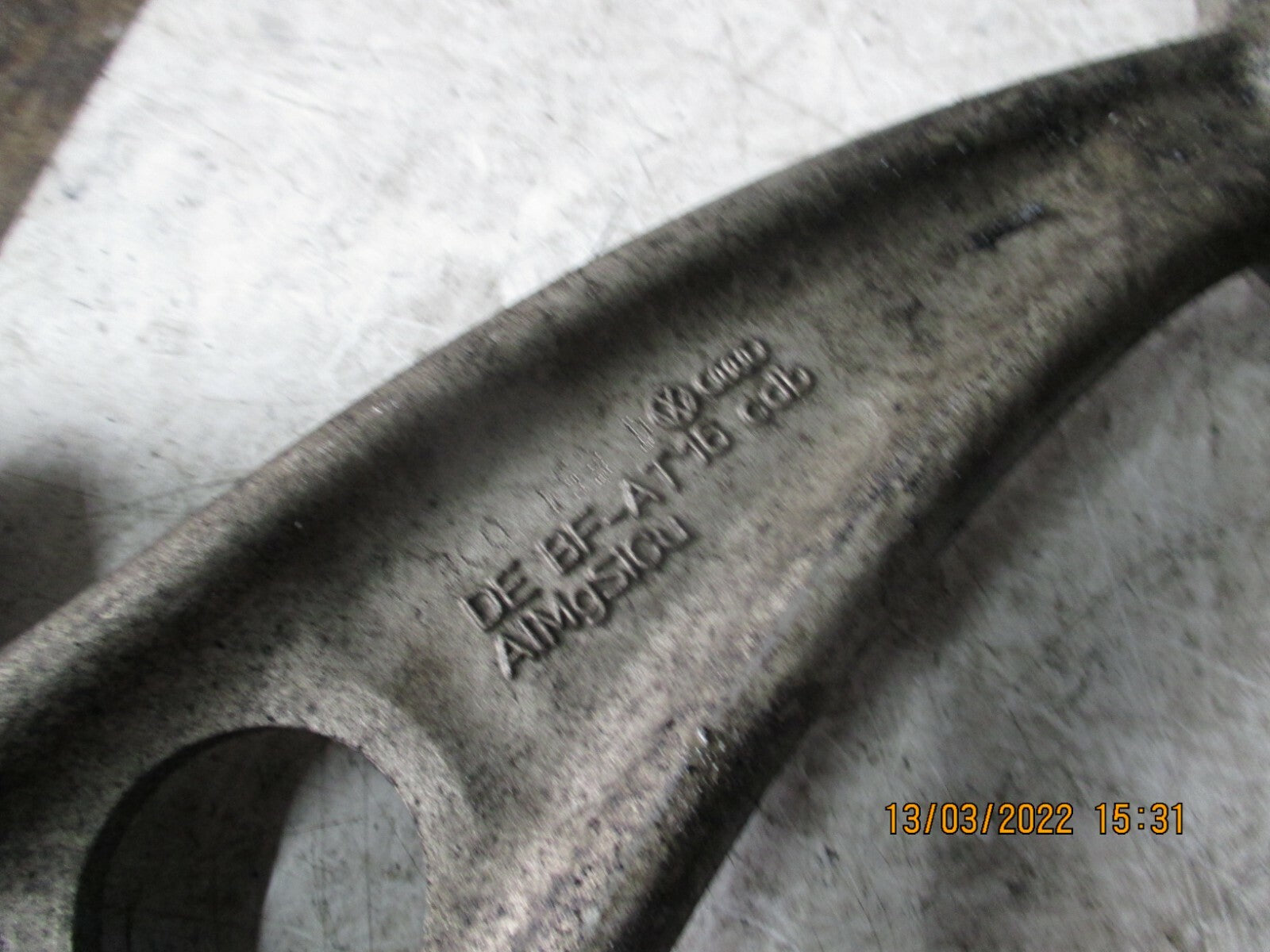 AUDI Q3 2017 8U OSF FRONT DRIVER SIDE CONTROL ARM 5N0407151