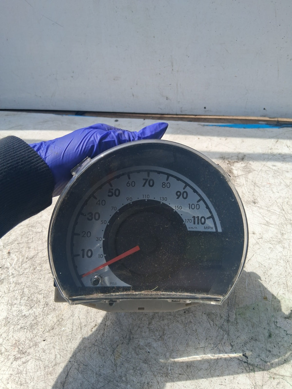 2008 TOYOTA AYGO SPEEDOMETER