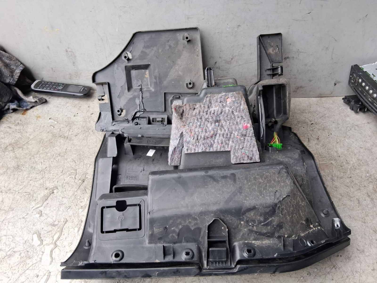 2018 CITROEN BERLINGO MK2 DASHBOARD GLOVE BOX STORAGE COMPARTMENT 9680931677