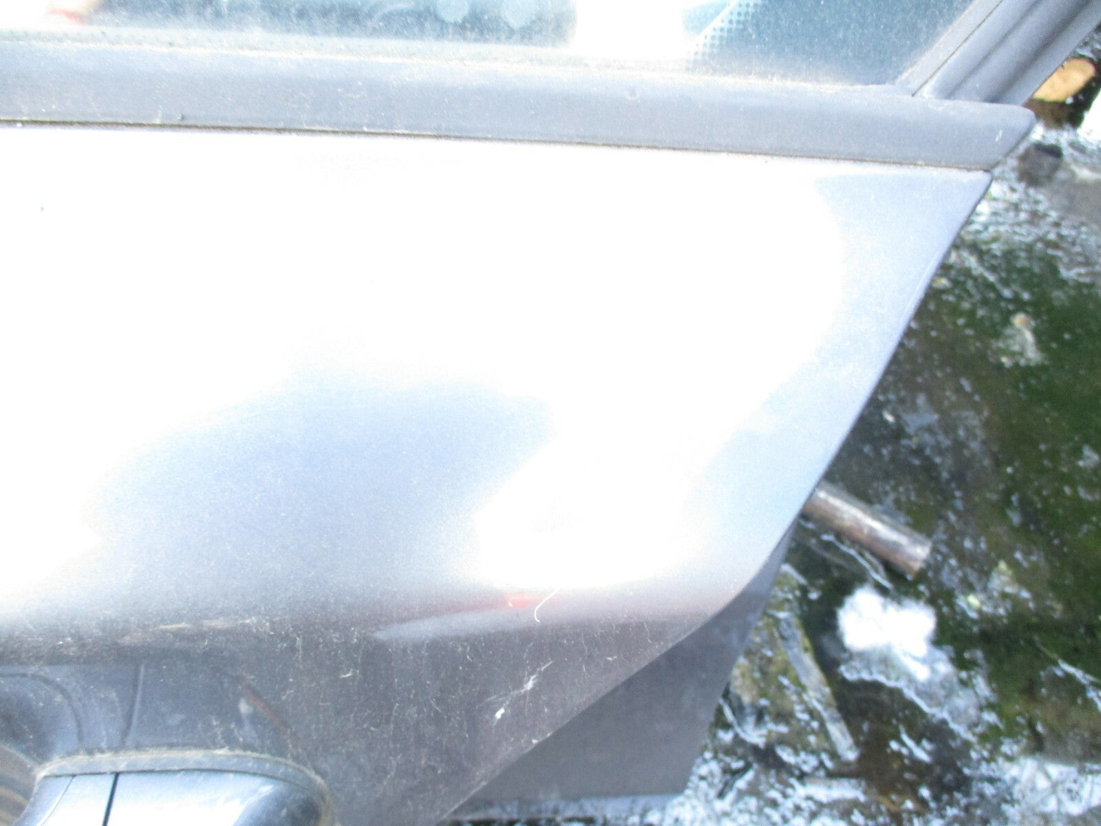 BMW 1 SERIES E87 2006 BARE NSF PASSENGER SIDE FRONT DOOR SHELL FRAME GREY