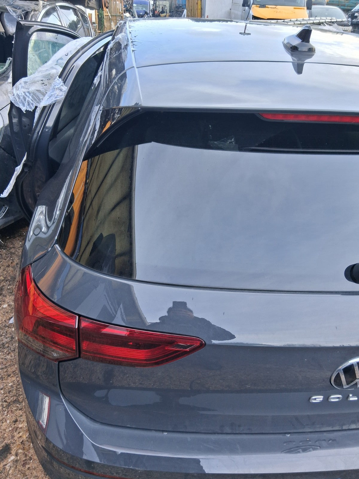 2024 VW VOLKSWAGEN GOLF MK8 R LINE BARE TAILGATE BOOTLID URANO GREY LI7F