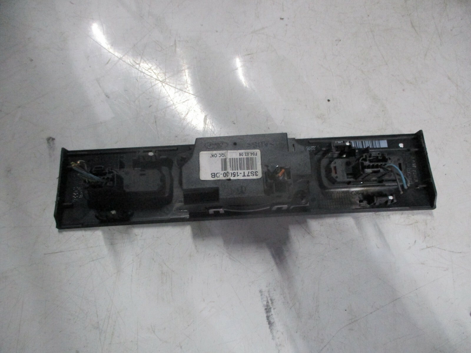 FORD MONDEO MK3 2006 CENTRE DASHBOARD CLOCK SWITCH BUTTON PANEL 3S7T-15000-DB