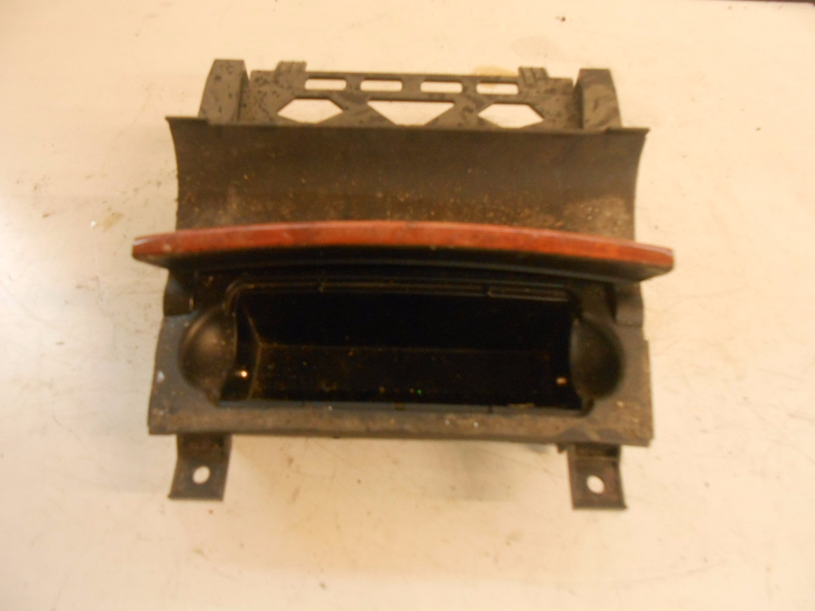AUDI A3 8P (MK2) SPORTBACK 2007 CENTER CONSOLE COIN TRAY WOOD EFECT 8P0857951