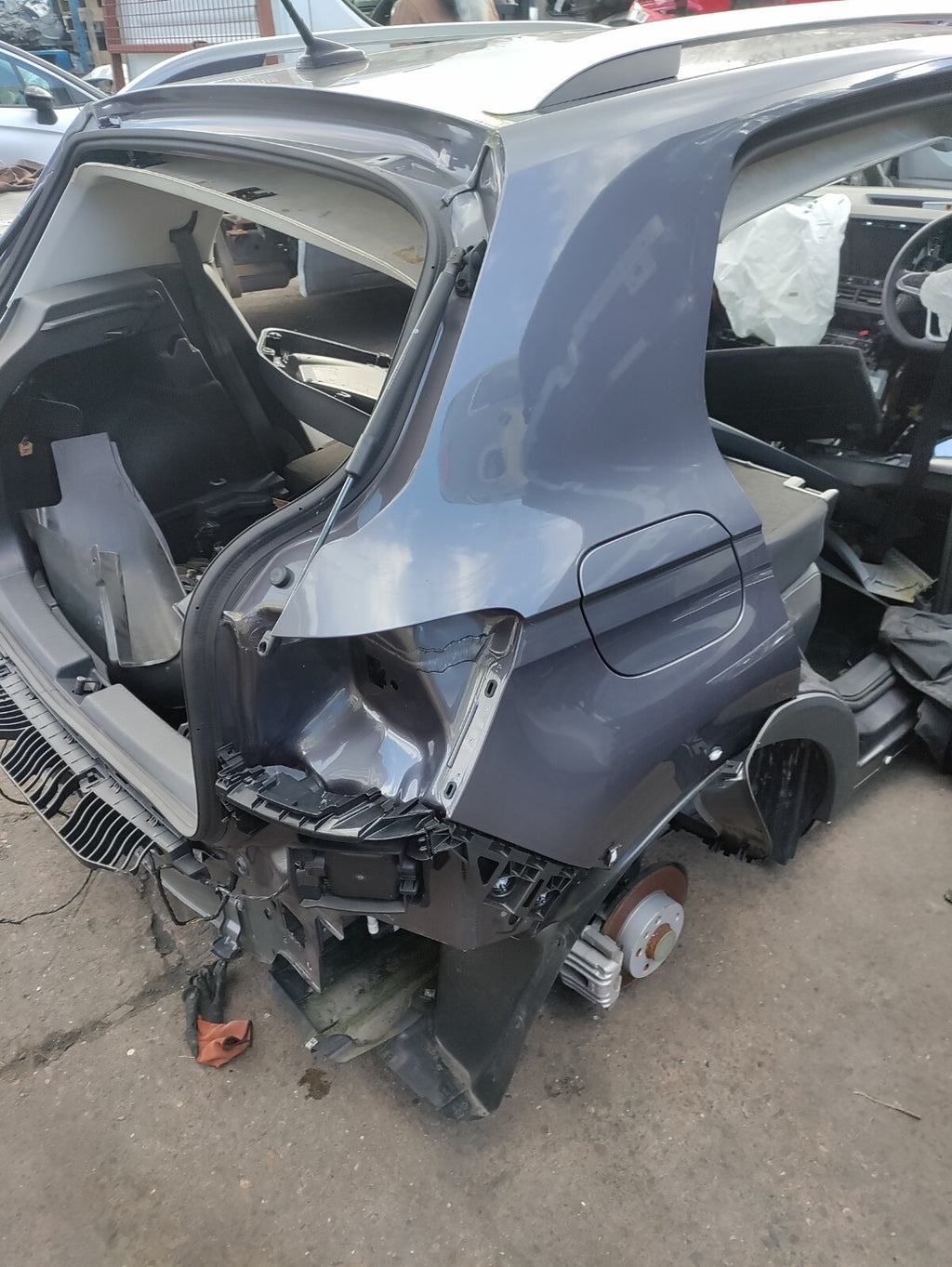 2023 VOLKSWAGEN T CROSS OS DRIVER SIDE REAR QUARTER CUT