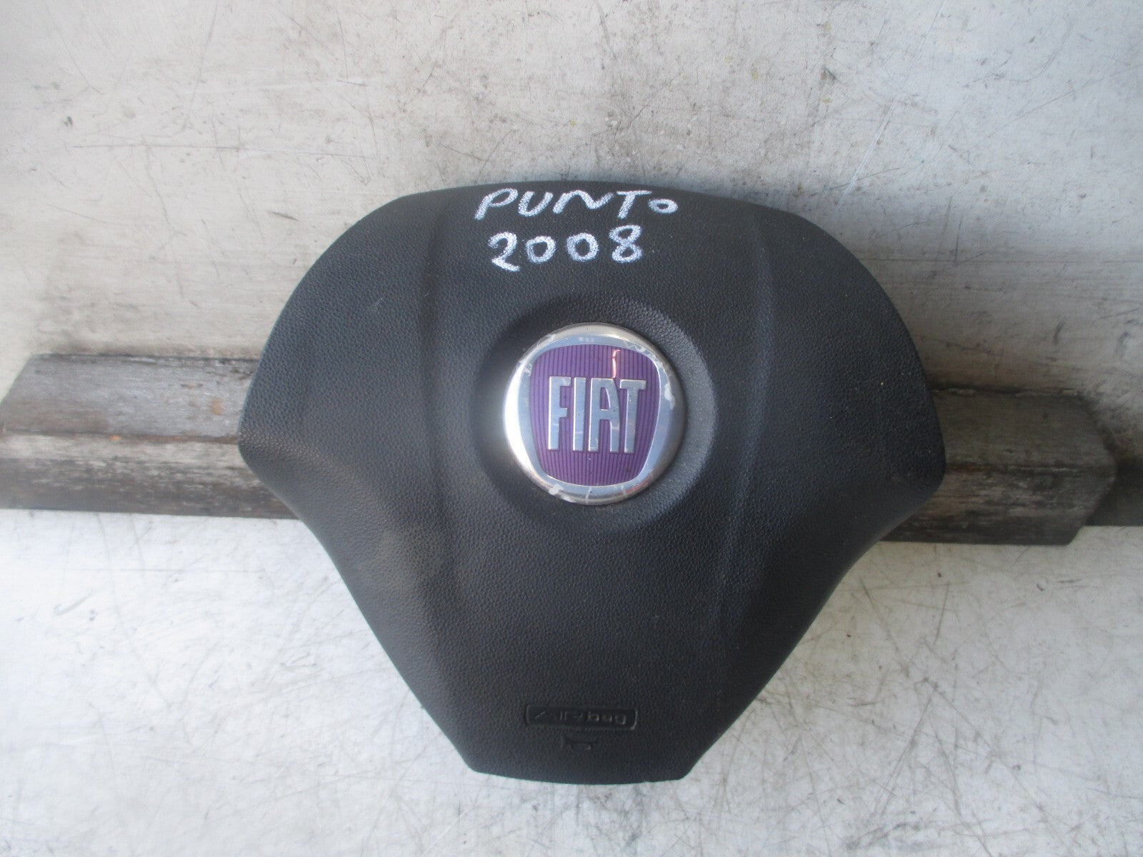 2008 FIAT GRANDE PUNTO FRONT DIVER STEERING WHEEL AIRBAG PA70043042