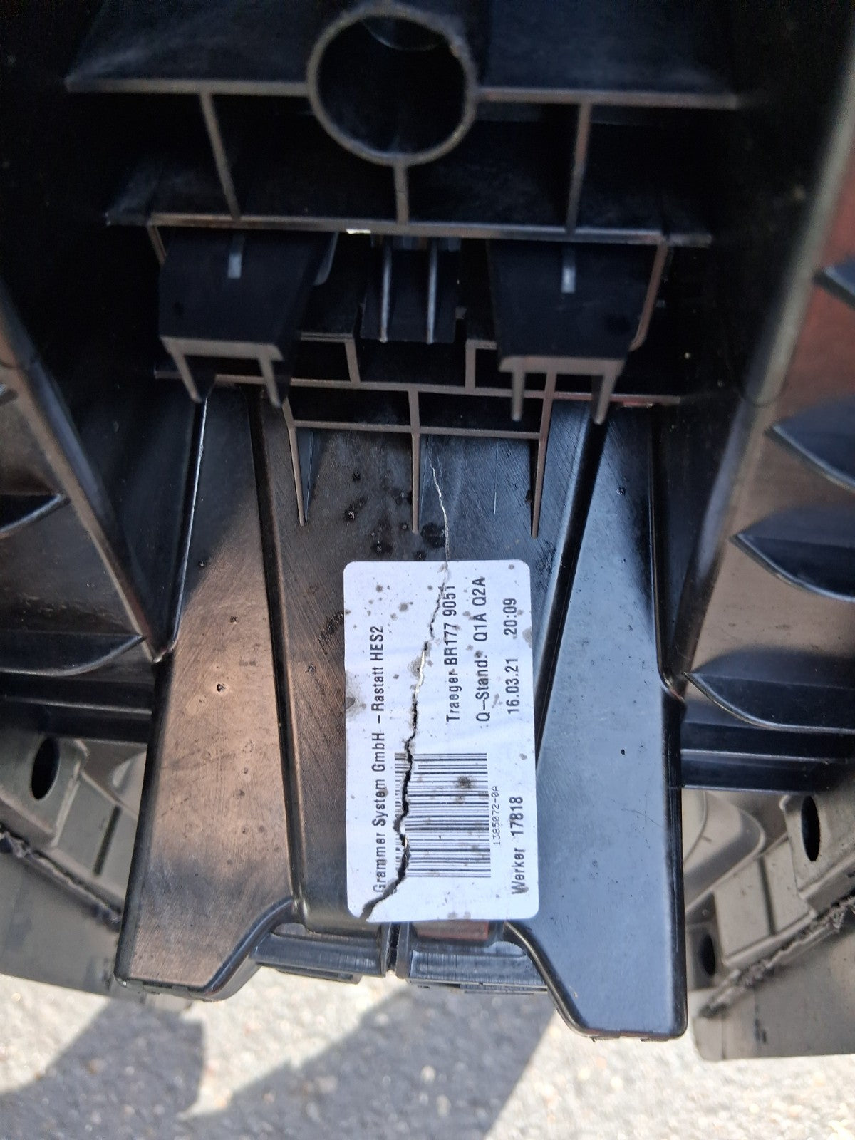 2021 MERCEDES BENZ A CLASS V177 CENTER CONSOLE TRIM PANEL HOUSING A1776802401
