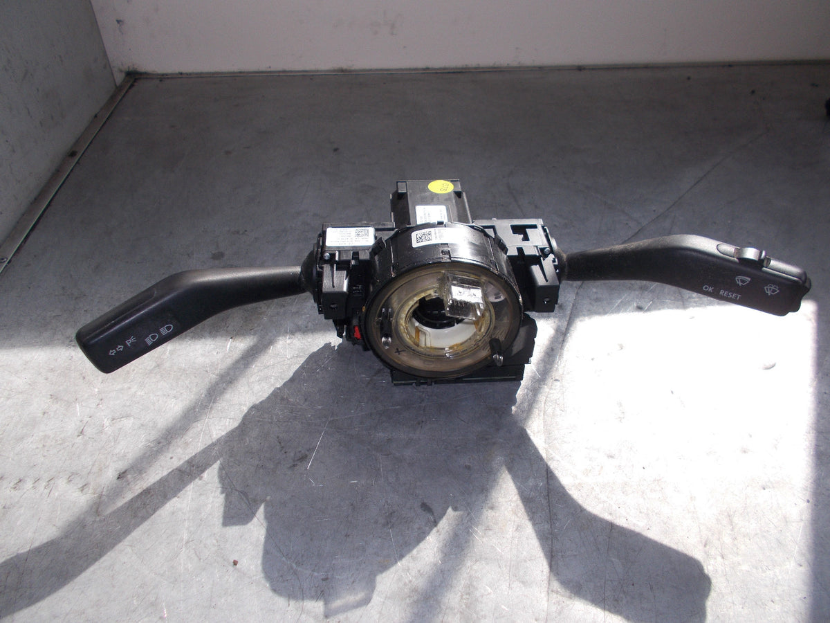 VW VOLKSWAGEN PASSAT B6 2006 HEADLIGHT WIPER STALKS & SLIP RING 3C5953513 A