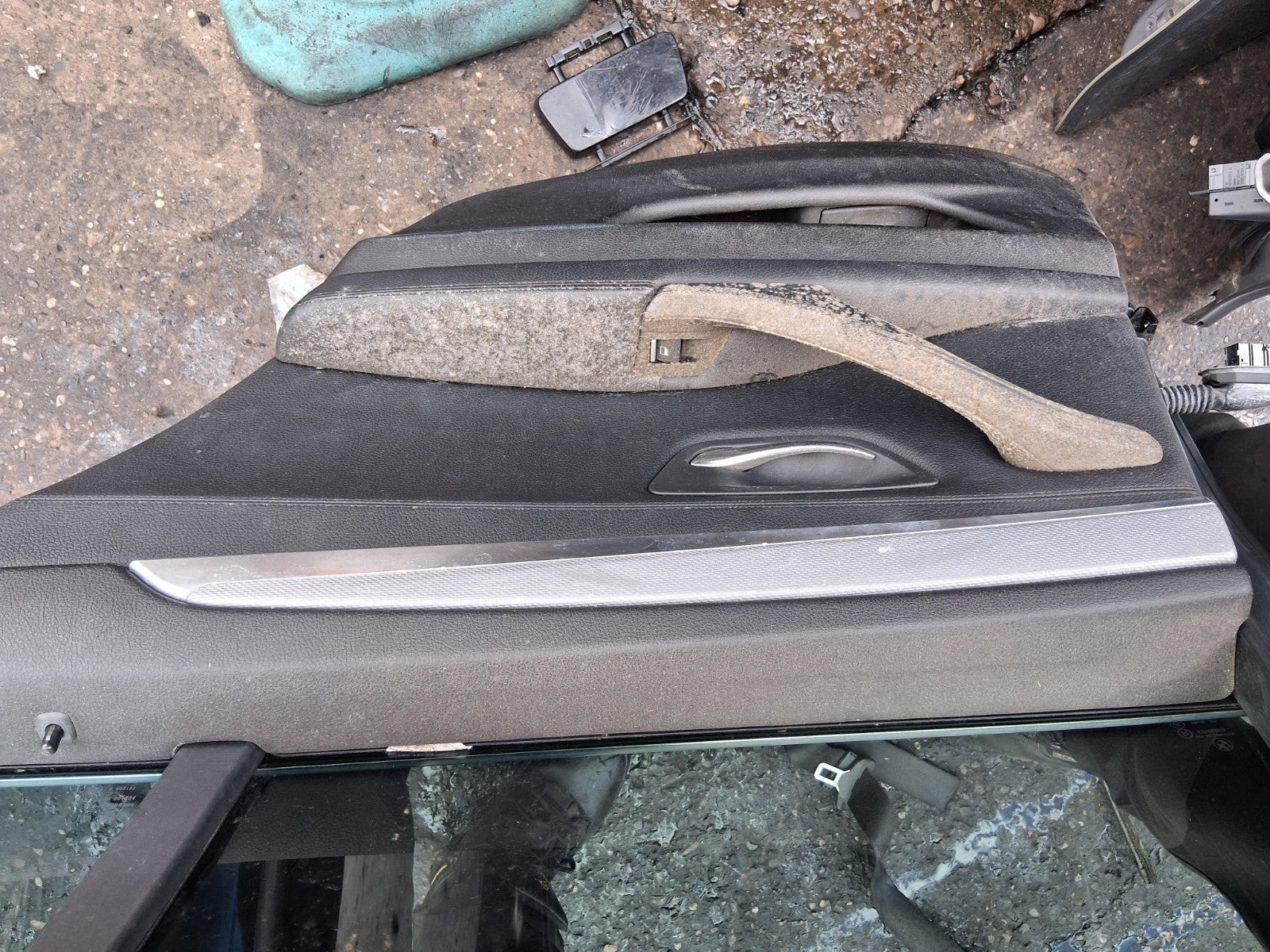 2010 BMW 5 SERIES F10 M SPORT OSR DRIVER SIDE REAR COMPLETE DOOR SPACE GREY A52