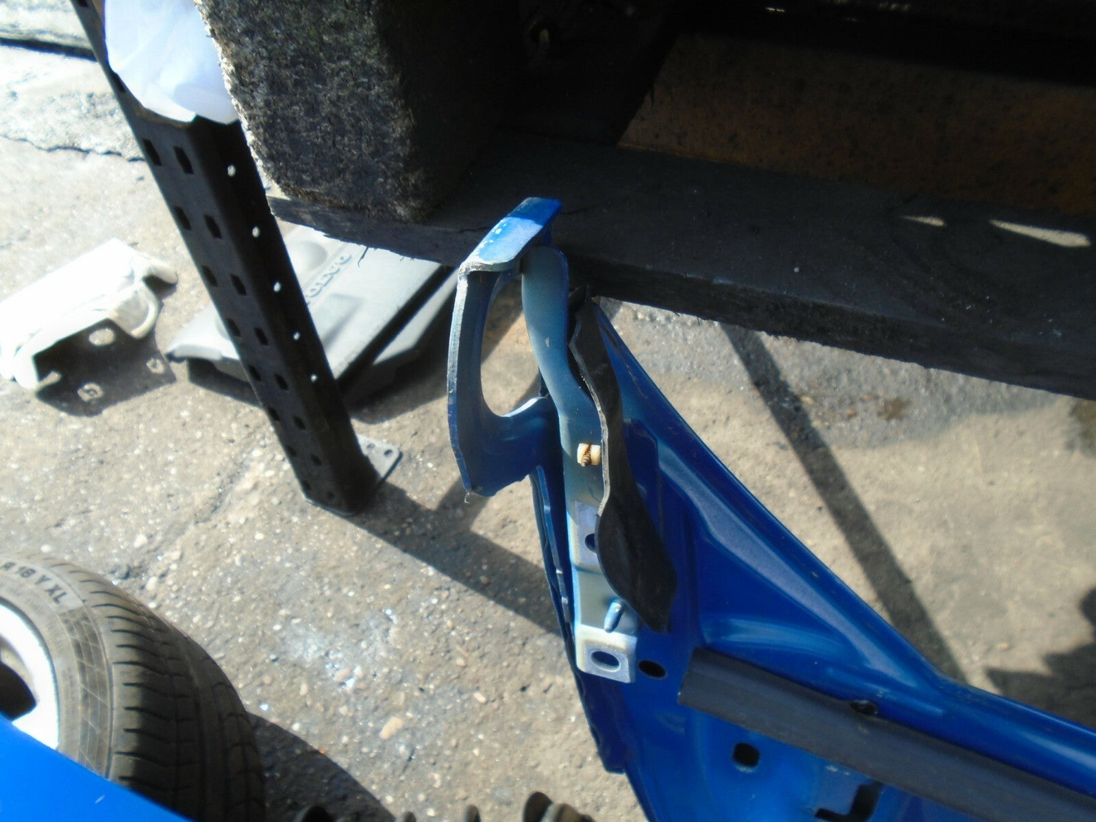 CITROEN DISPATCH 2008 MK2 FRONT BONNET BLUE