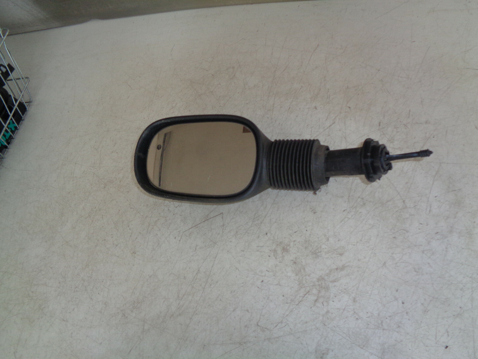 FORD KA MK1 2002 NS PASSENGER SIDE MANUAL WING MIRROR BLACK