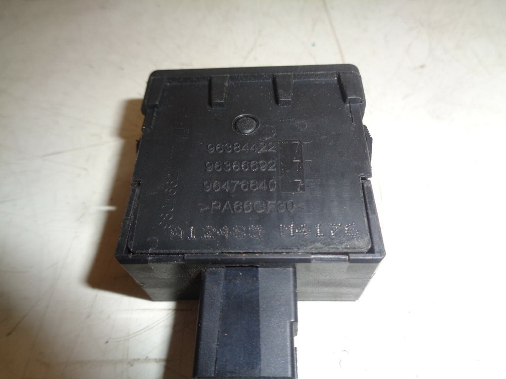PEUGEOT 208 2012 HEADLIGHT ADJUSTER CONTROL SWITCH 9638442277
