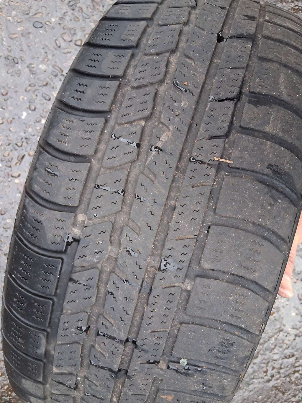 2008 CITROEN C4 PICASSO 16 INCH ALLOY WHEEL WITH TYRE 215/55R16