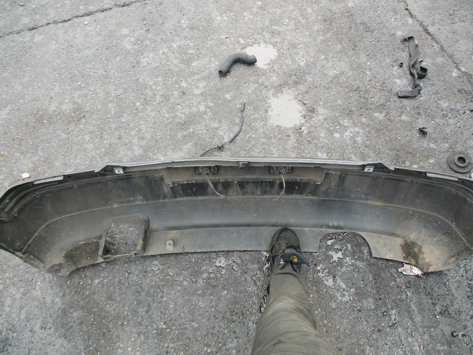 SEAT IBIZA 6K MK2 COMPLETE REAR BUMPER BLACK