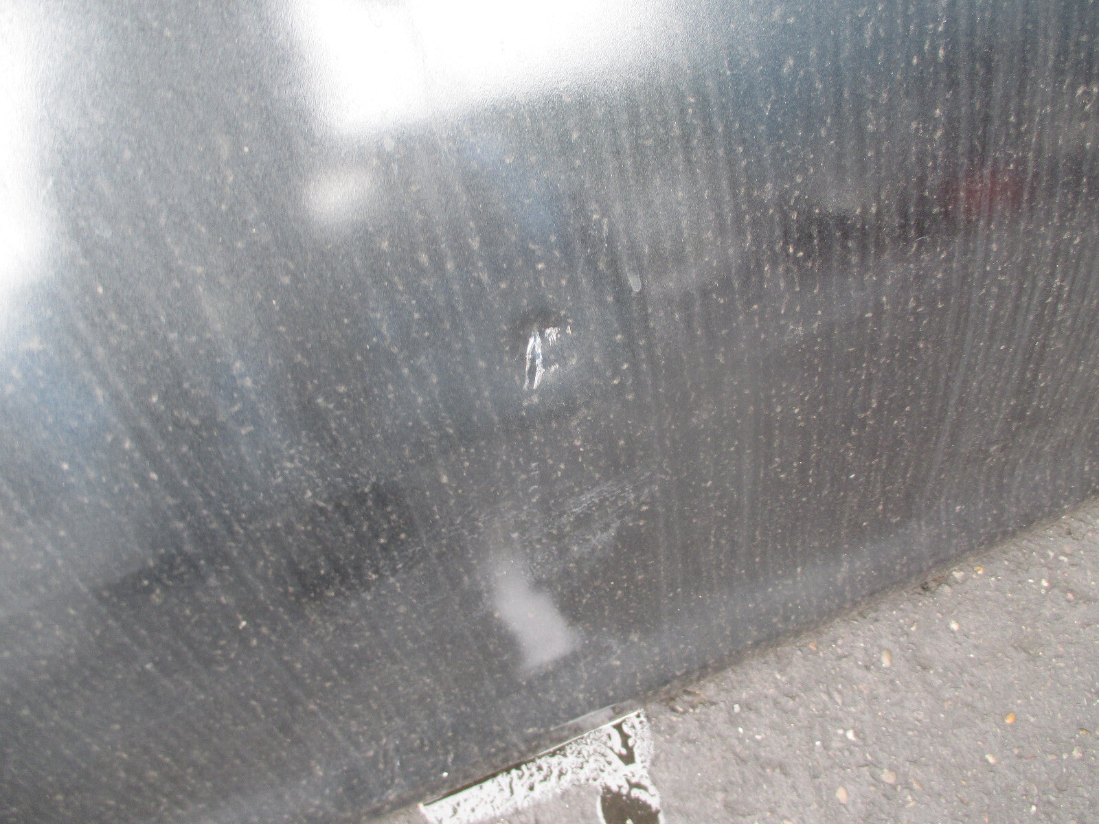 VAUXHALL CORSA D 2013 3 DOOR OS DRIVER SIDE BARE DOOR BLACK