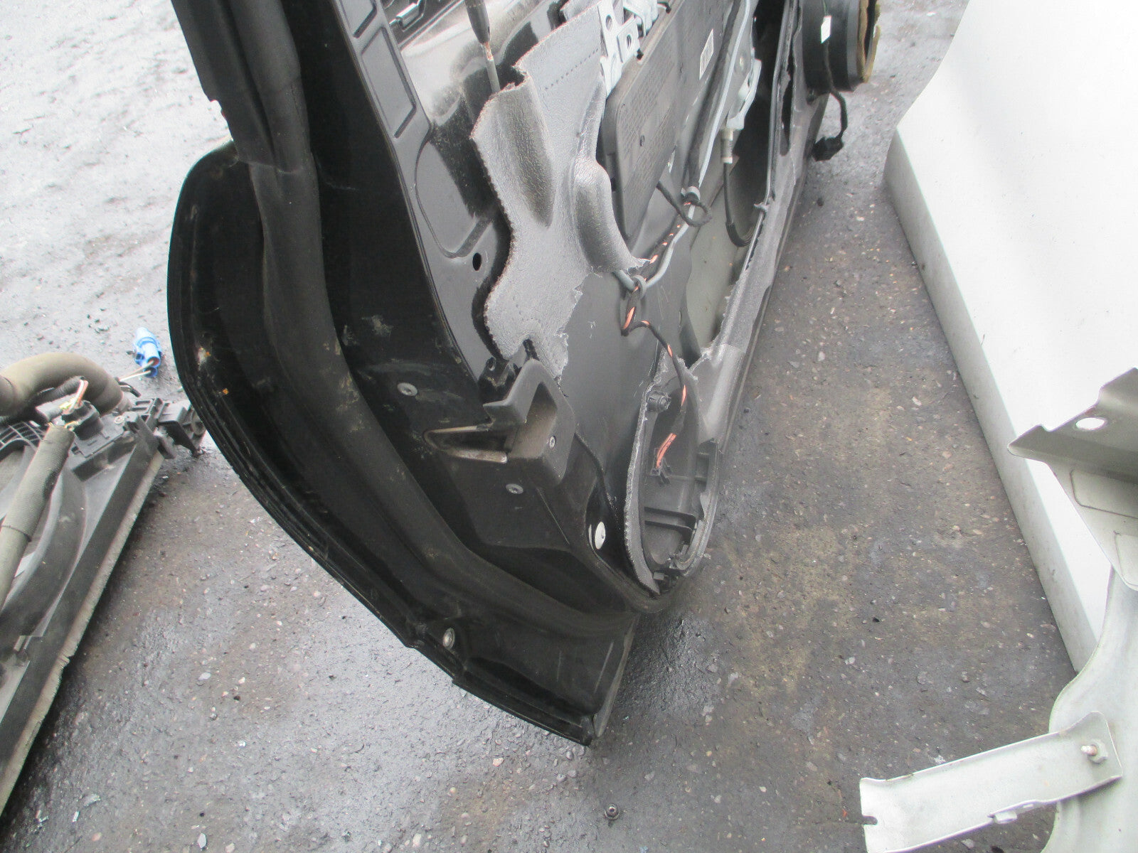 MERCEDES CLC CLASS CL203 2010 NS PASSENGER SIDE DOOR BLACK 197