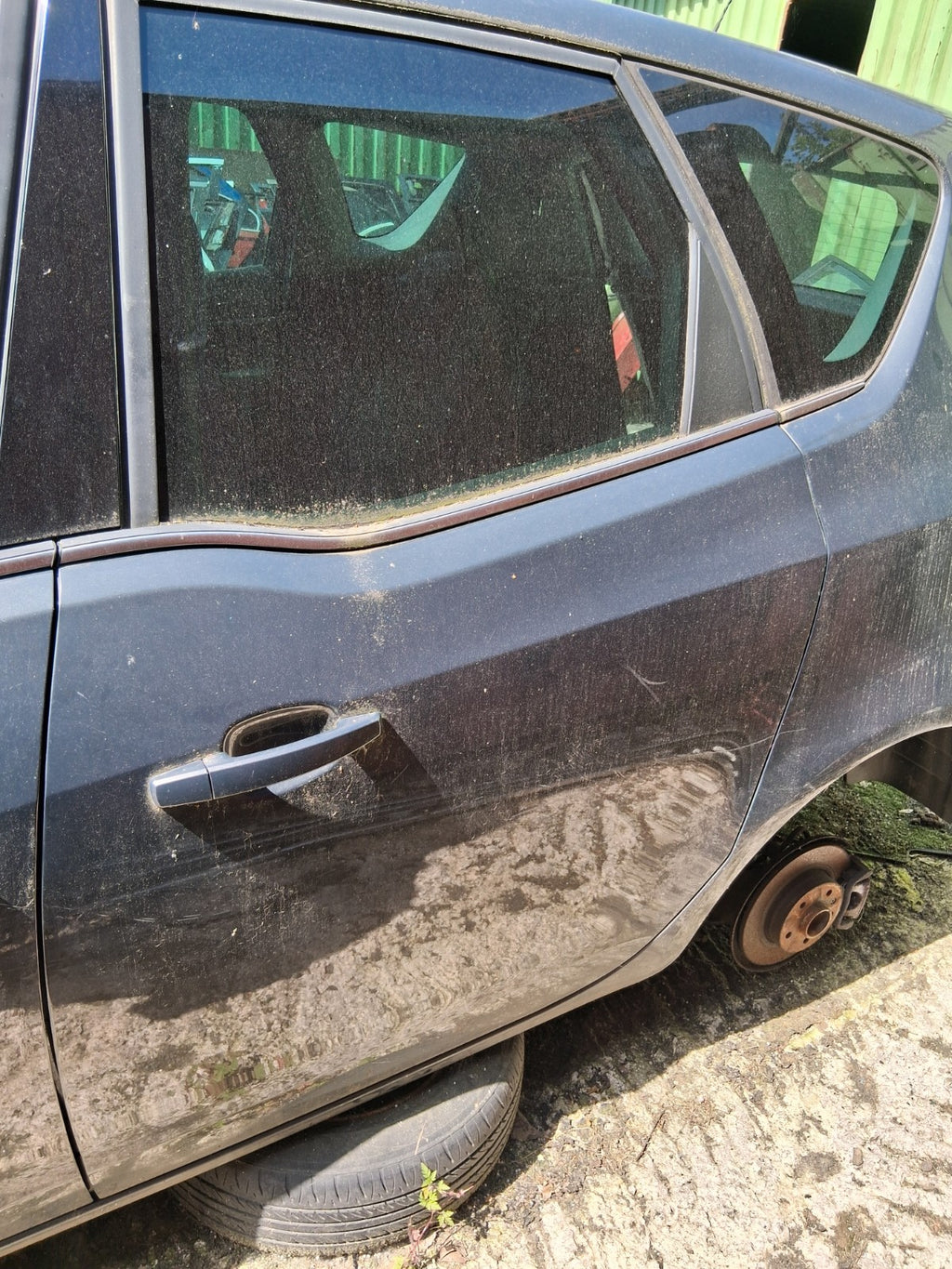 2016 VAUXHALL MERIVA B MK2 NSR PASSENGER SIDE REAR LEFT BARE DOOR GREY