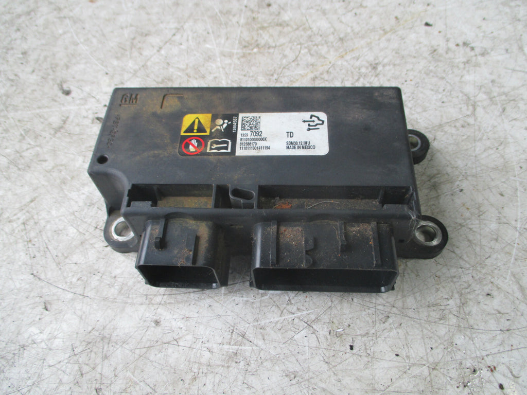 VAUXHALL CORSA E 2018 ECU SAFETY BAG CONTROL MODULE 13597092