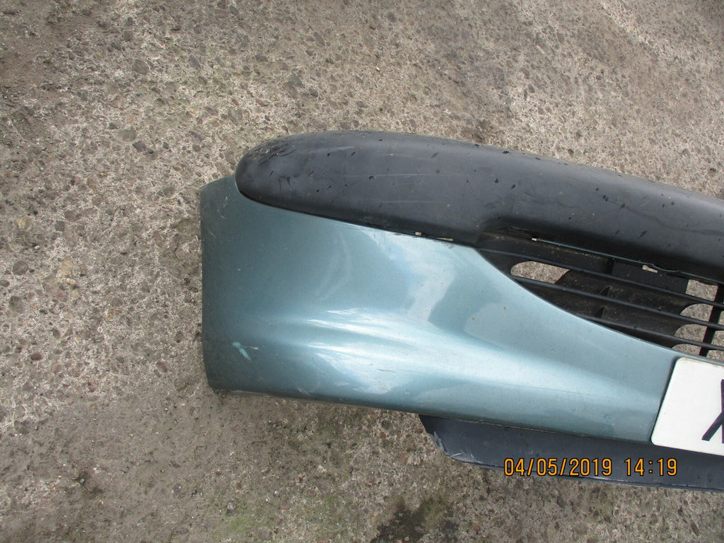 PEUGEOT 206 COMPLETE FRONT BUMPER GREEN