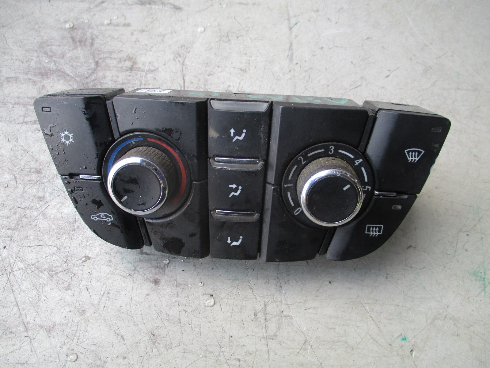 2010 VAUXHALL ASTRA J MK6 HEATER AC CONTROL UNIT 966435103