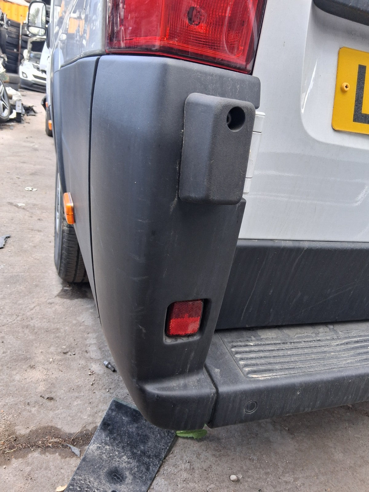 2025 CITROEN RELAY MK3 HIGH ROOF L4H2 NSR PASSENGER SIDE REAR BUMPER CORNER