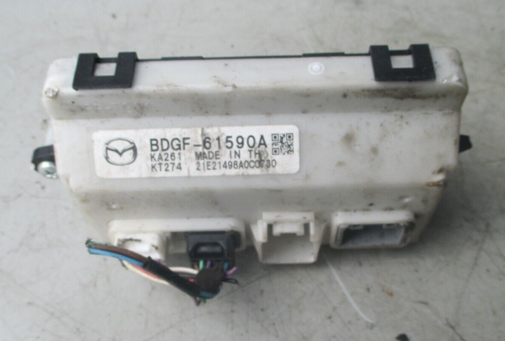 MAZDA 3 ECU MODULE AIR CONDITIONING HEATING RESISTOR BDGF61590A