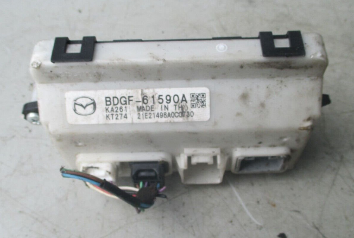 MAZDA 3 ECU MODULE AIR CONDITIONING HEATING RESISTOR BDGF61590A