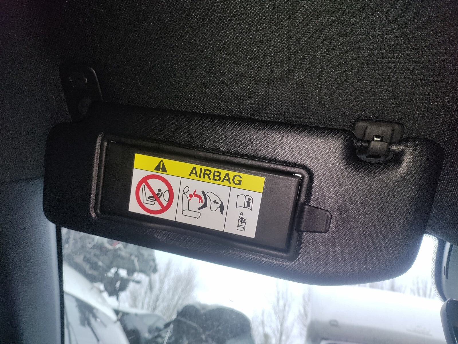 2023 VAUXHALL ASTRA L MK8 NS PASSENGER SIDE SUN VISOR