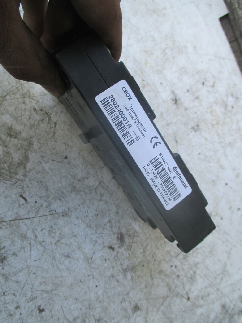 RENAULT MEGANE MK3 2015 NAVIGATION CONTROL MODULE UNIT 280240001R