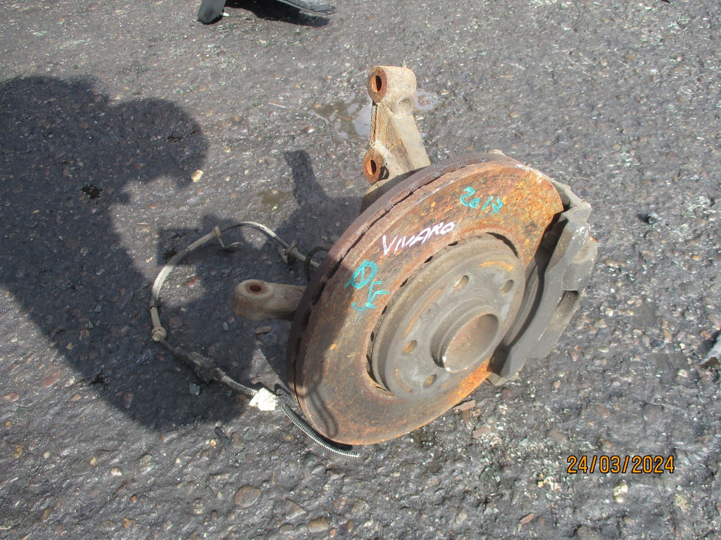 VAUXHALL VIVARO MK2 X82 2017 1.6 DIESEL OSF DRIVER SIDE FRONT WHEEL BEARING HUB