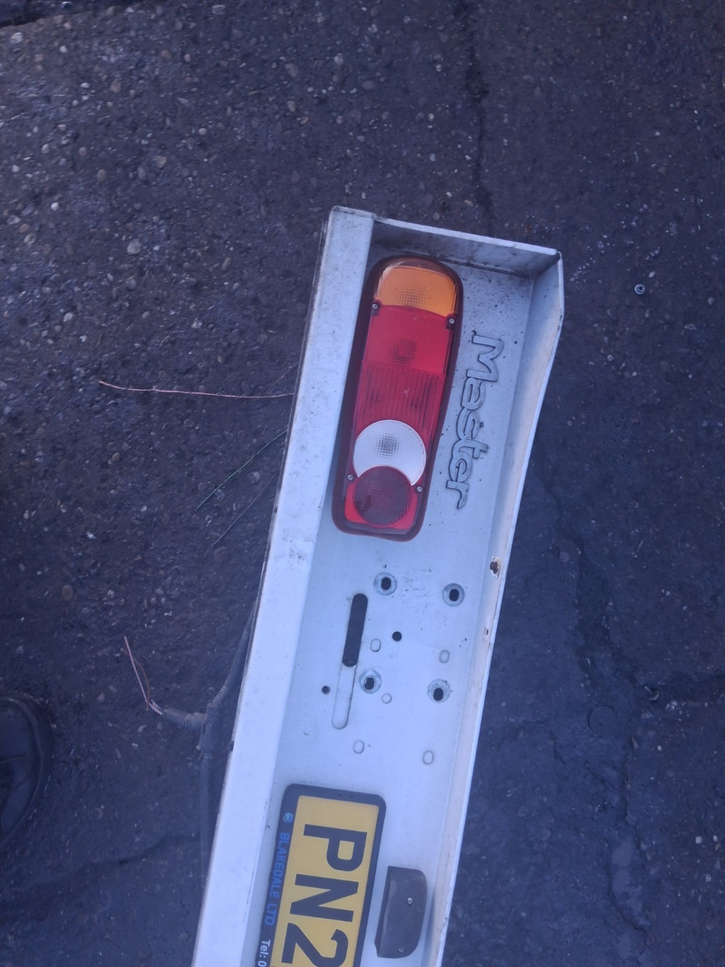 2020 RENAULT MASTER MK3 REAR BUMPER CRASH IMPACT REINFORCEMENT BAR