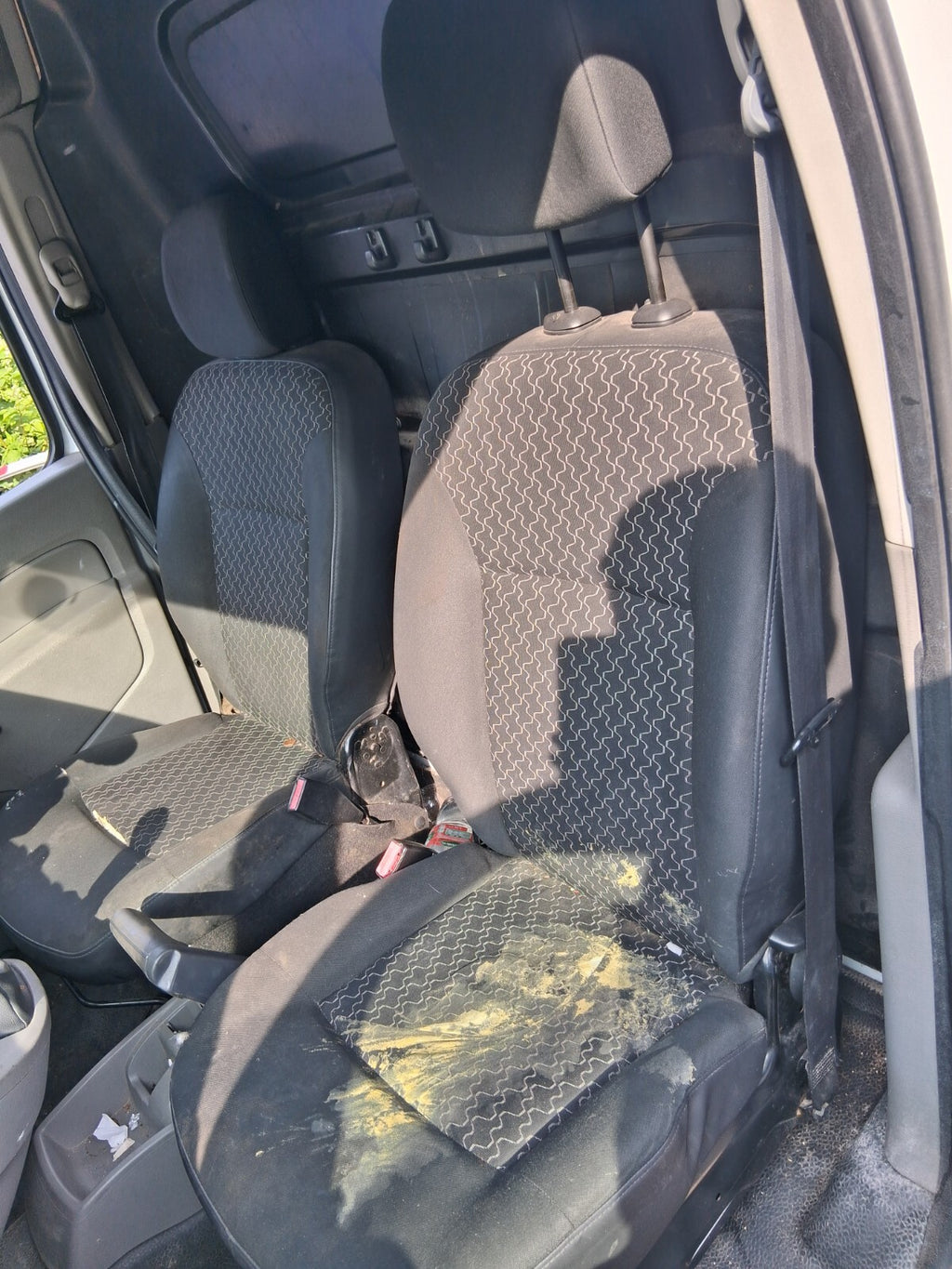 RENAULT KANGOO MK2 2010 NSF PASSENGER SIDE FRONT FABRIC SEAT