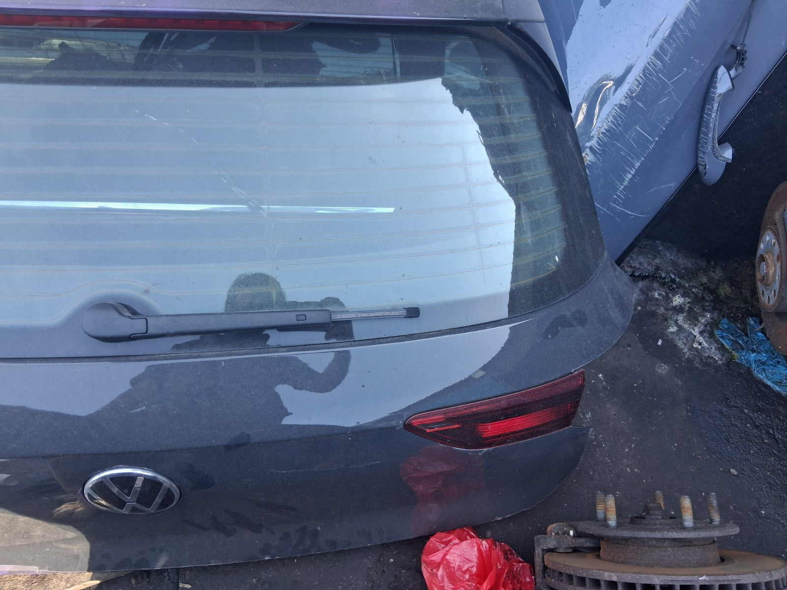 2023 VW VOLKSWAGEN GOLF MK8 HATCH BARE TAILGATE BOOTLID URANO GREY LI7F