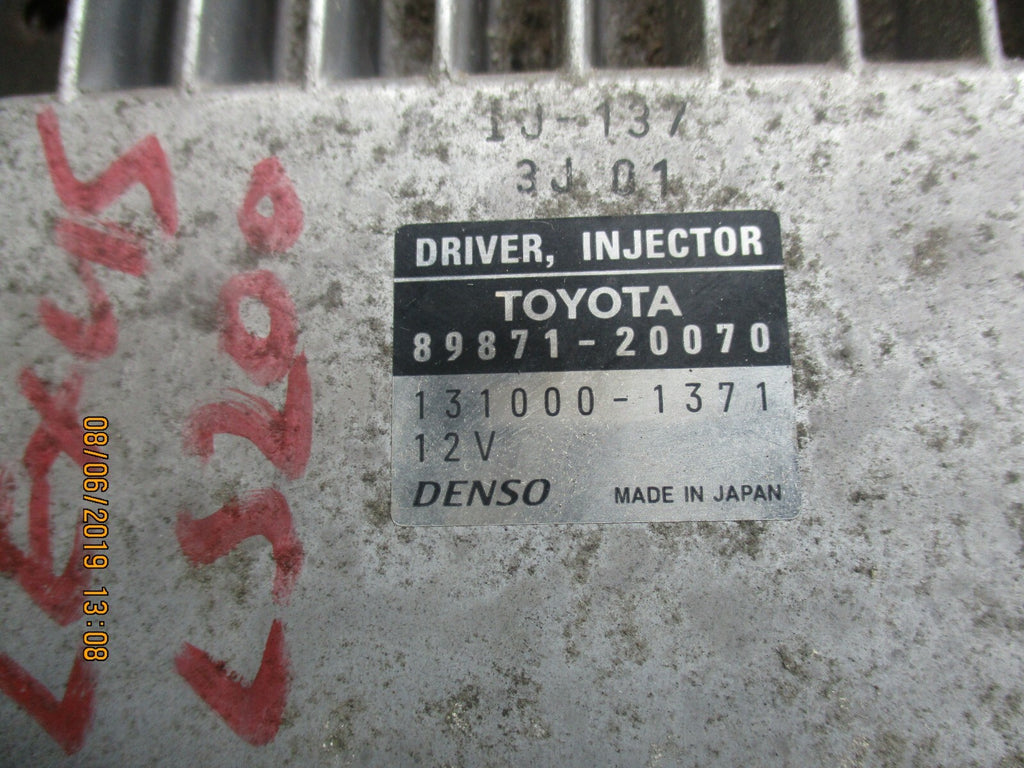 LEXUS IS XE20 2.2 DIESEL ENGINE INJECTOR UNIT ECU 8987120070