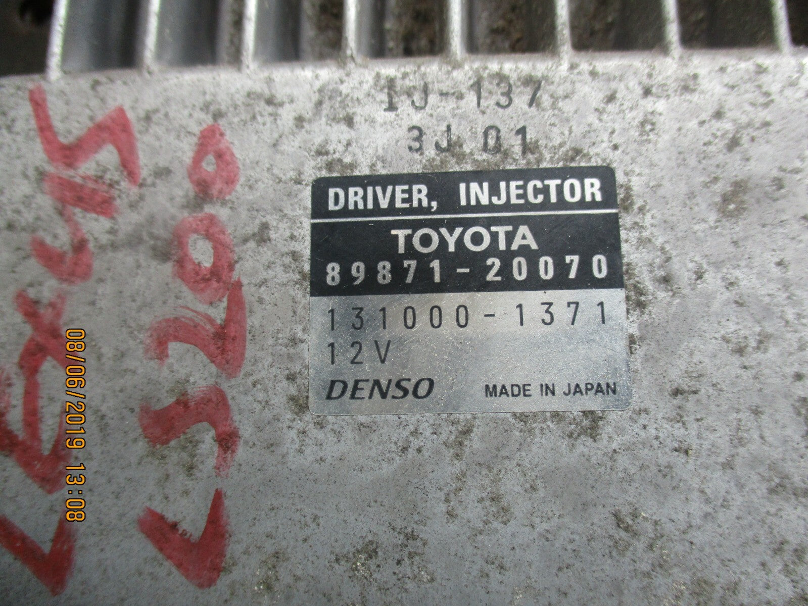 LEXUS IS XE20 2.2 DIESEL ENGINE INJECTOR UNIT ECU 8987120070