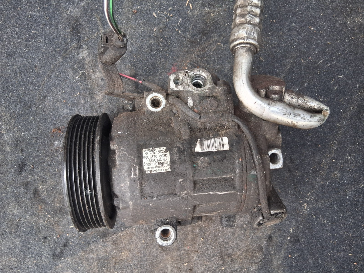 SEAT IBIZA MK3 2006 1.2 PETROL AIR CON AC COMPRESSOR 6Q0820803K