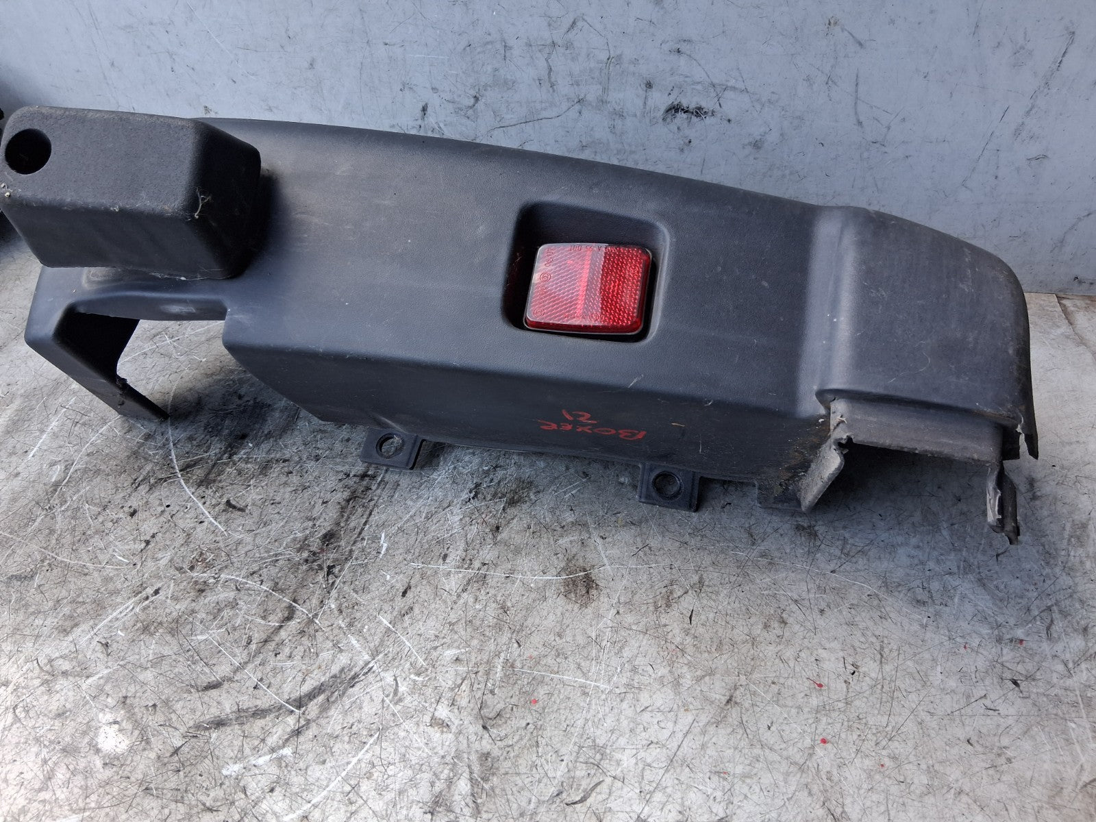 2021 PEUGEOT BOXER MK3 OSR DRIVER SIDE REAR RIGHT BUMPER CORNER 1305761070