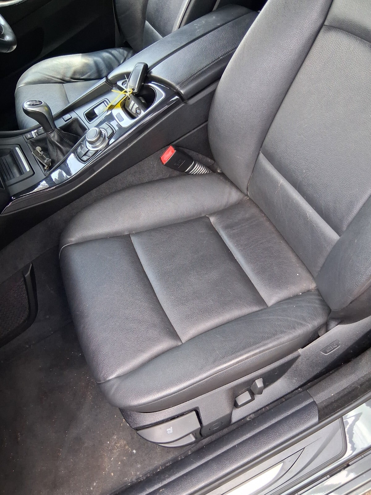 2012 BMW 5 SERIES F10 NSF PASSENGER SIDE FRONT SIDE ELECTRIC HEATED SEAT BLACK