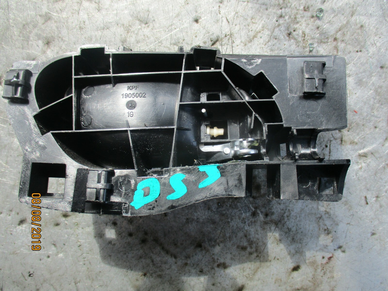 CITROEN DS3 NS PASSENGER SIDE FRONT INTERIOR HANDLE 9683446877