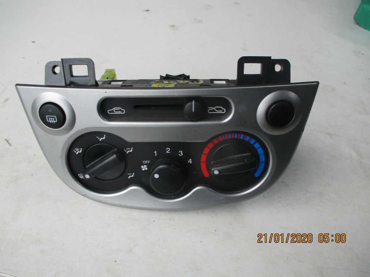 CHEVROLET MATIZ MK2 2009 HEATER CLIMATE CONTROL SWITCH PANEL ASSEMBLY UNIT
