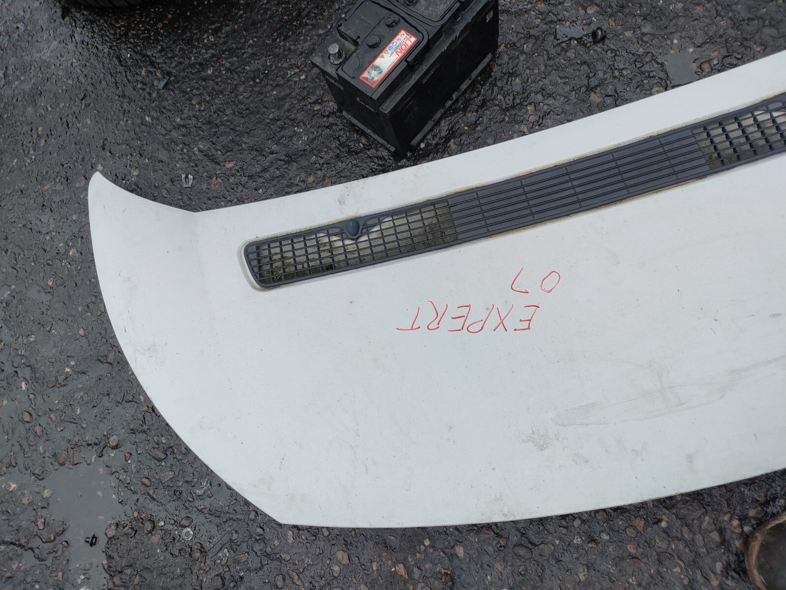 2007 PEUGEOT EXPERT MK2 FRONT BONNET HOOD WHITE