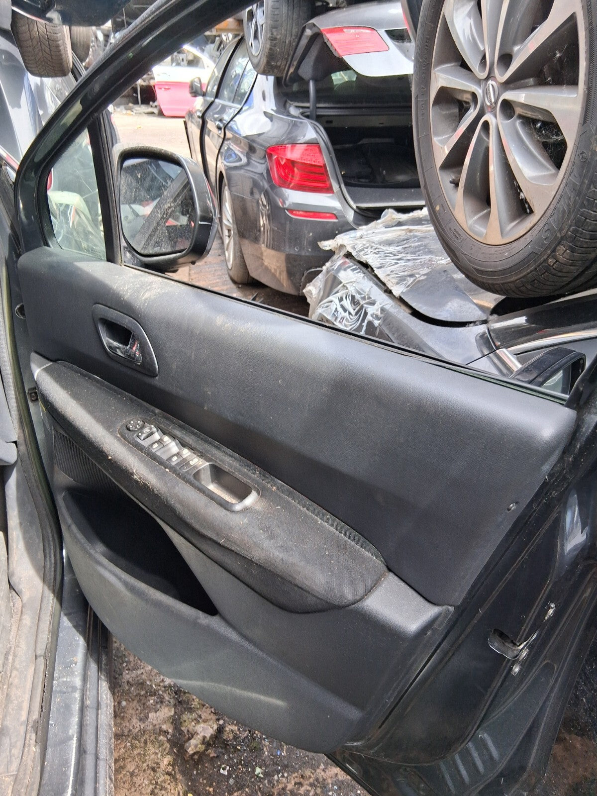 2012 PEUGEOT 3008 MK1 OSF DRIVER SIDE FRONT RIGHT DOOR CARD