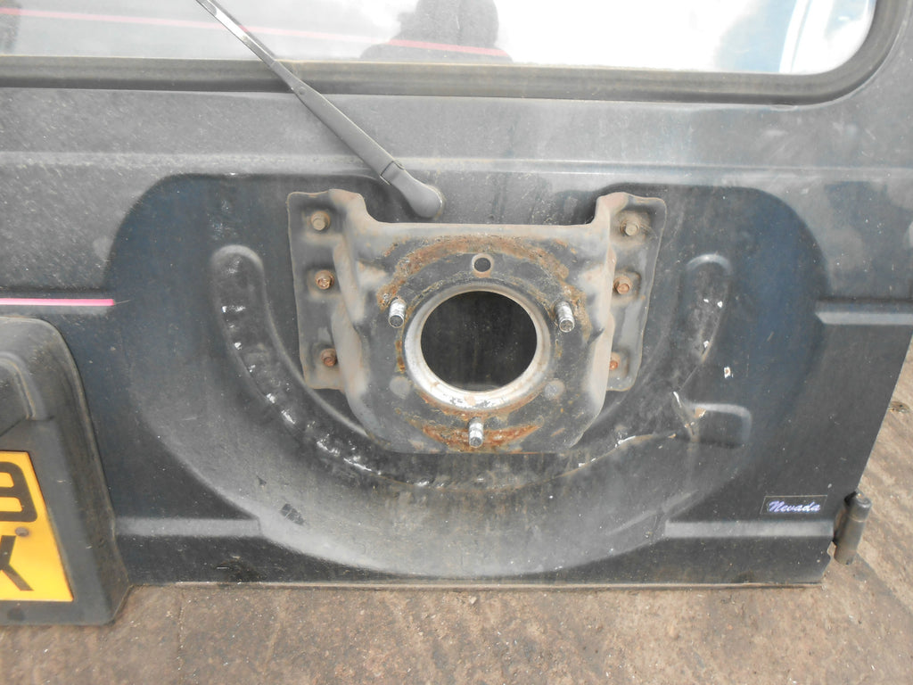 MITSUBISHI SHOGUN MK1 1987 SWB 3 DOOR REAR BACK BOOT DOOR X15 SEBIA BLACK