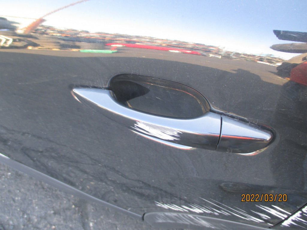 CITROEN C4 MK3 2021 NSR PASSENGER SIDE REAR EXTERIOR DOOR HANDLE BLACK PEARL