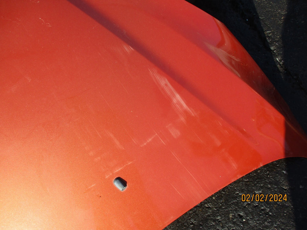 FORD FOCUS MK3 2013 BONNET HOOD IN ORANGE