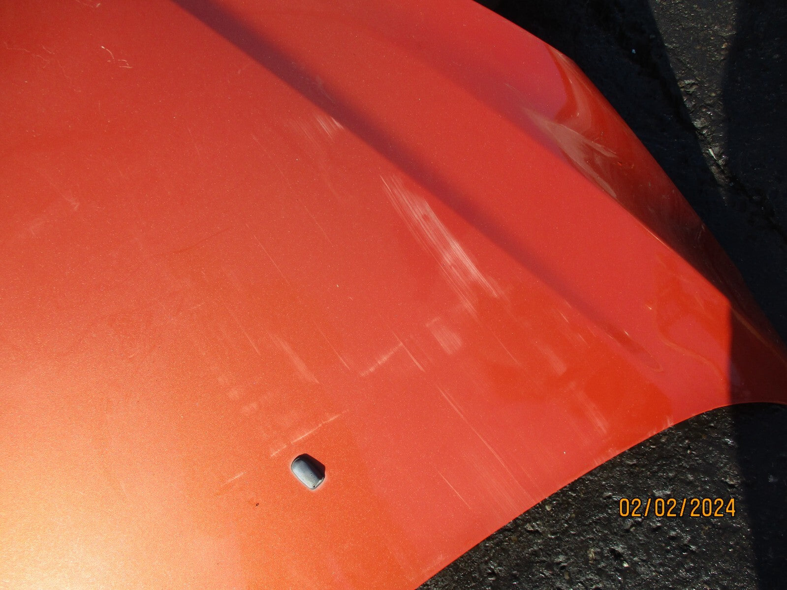 FORD FOCUS MK3 2013 BONNET HOOD IN ORANGE