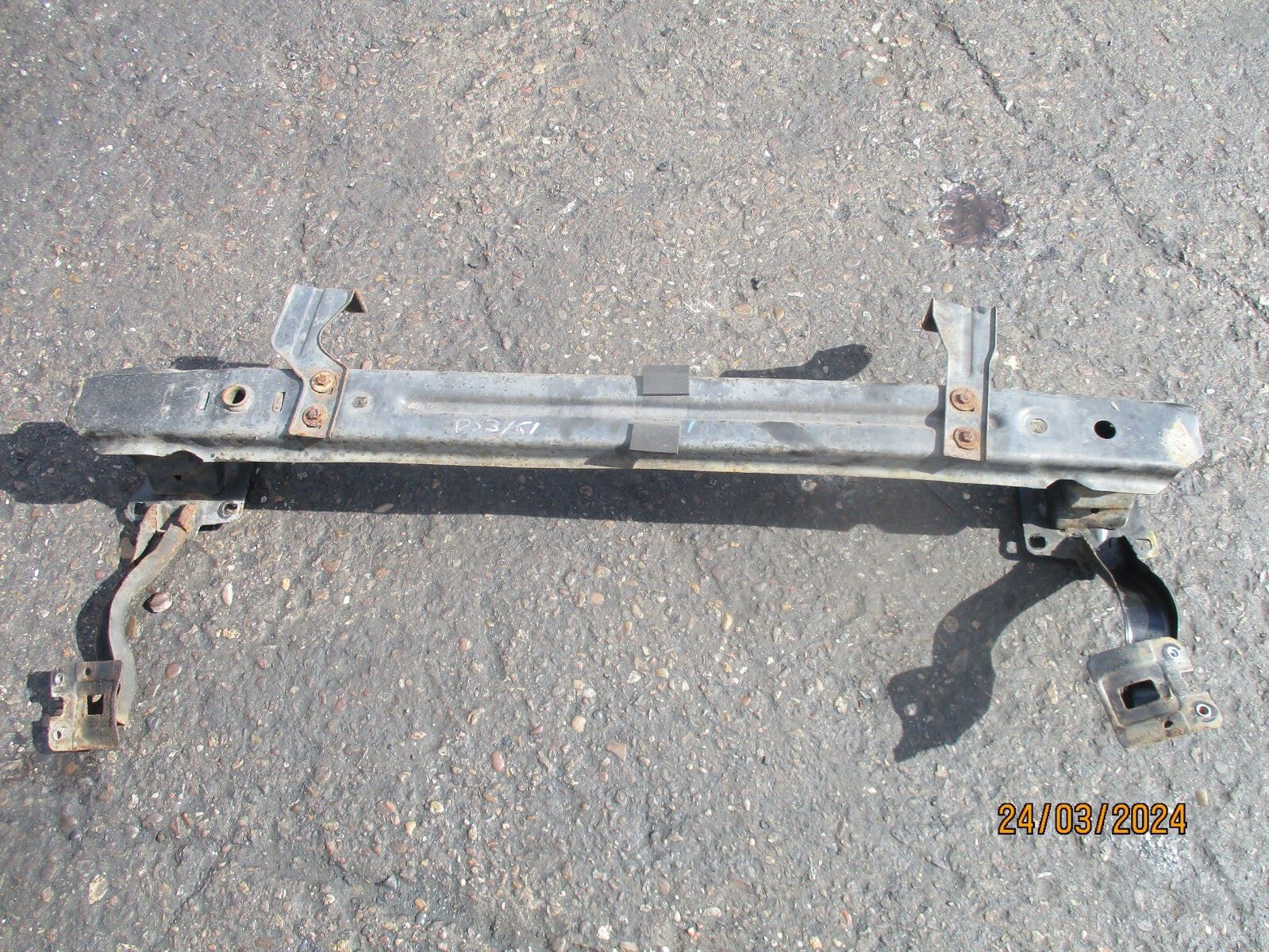 CITROEN DS3 2011 FRONT BUMPER REINFORCEMENT CRASH BAR